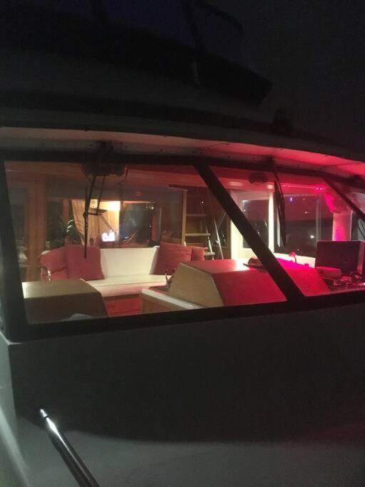 Botel Super Yacht Temptation With A Hot Tub Jacuzzi On The South Coast Uk