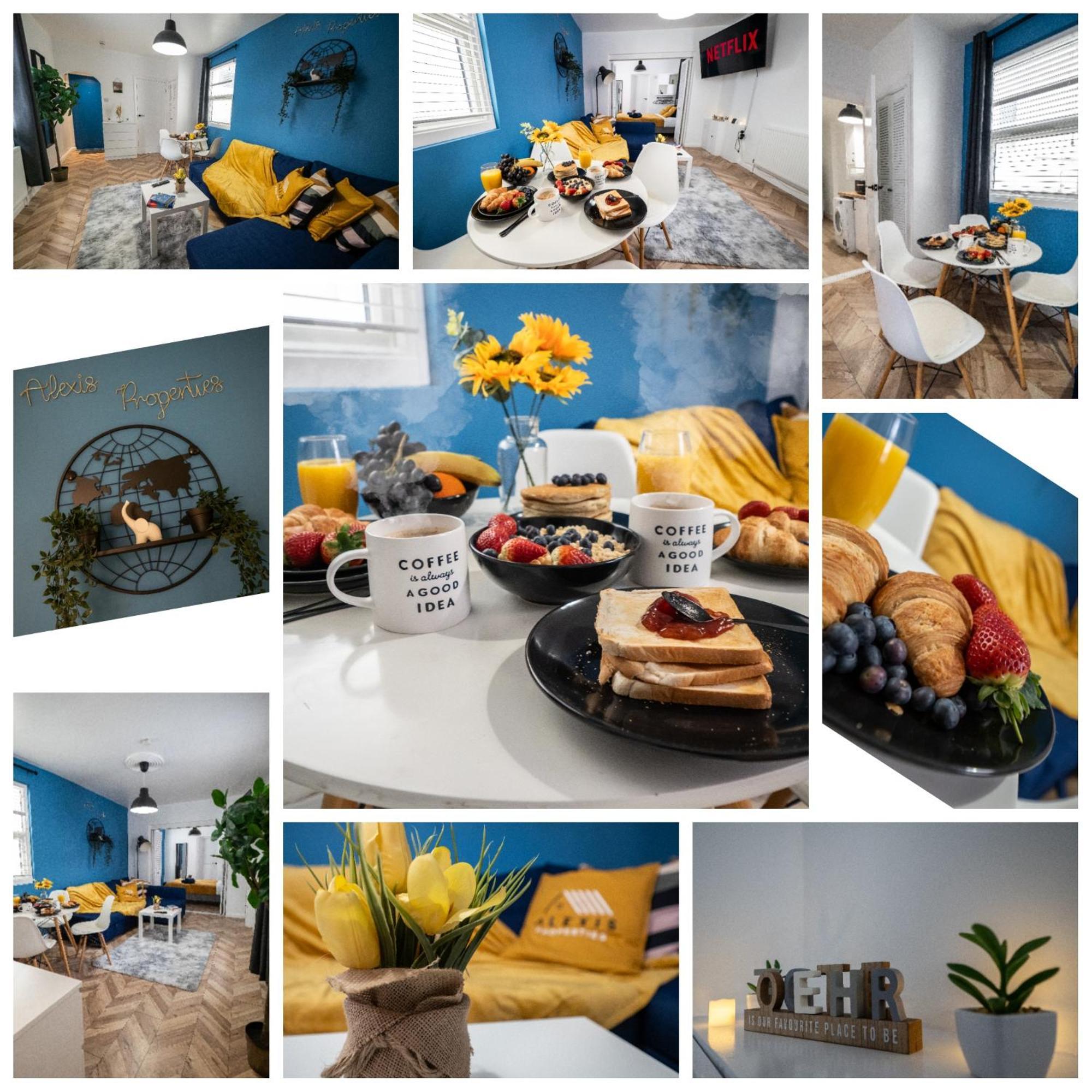Seaside Retreat: Luxury 1-bed, Free Parking Apartment *