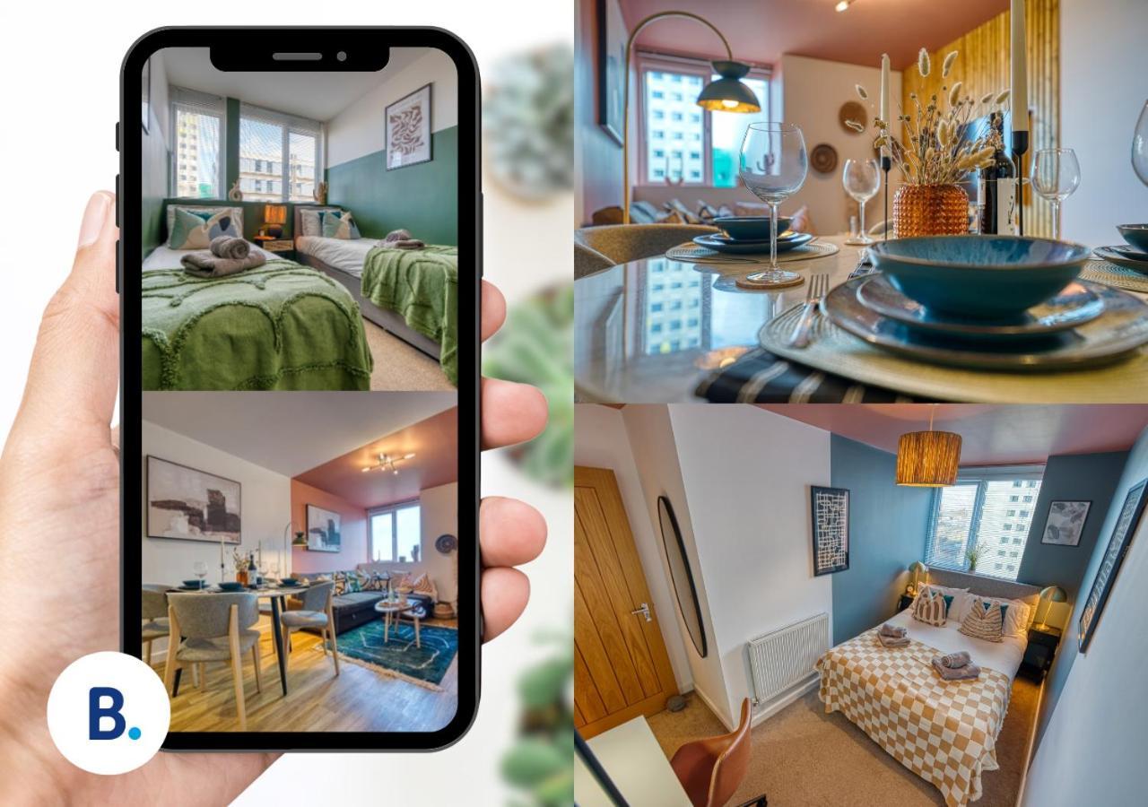 Blue Puffin Stays: Chic Near Gunwharf Quays & Apartment