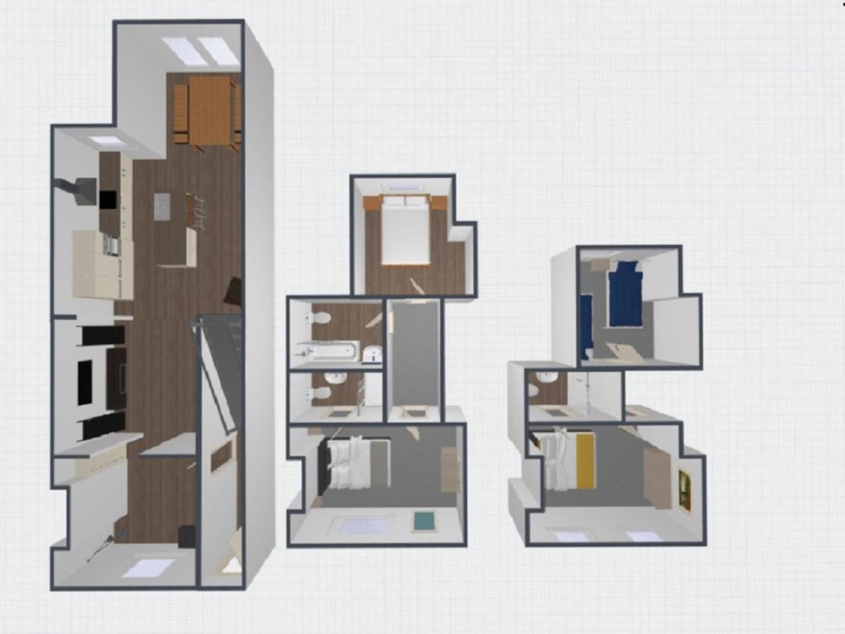 Harold House - Modern Open Plan 4 Bedroom, 3 Bathroom House In Southsea, Apartment